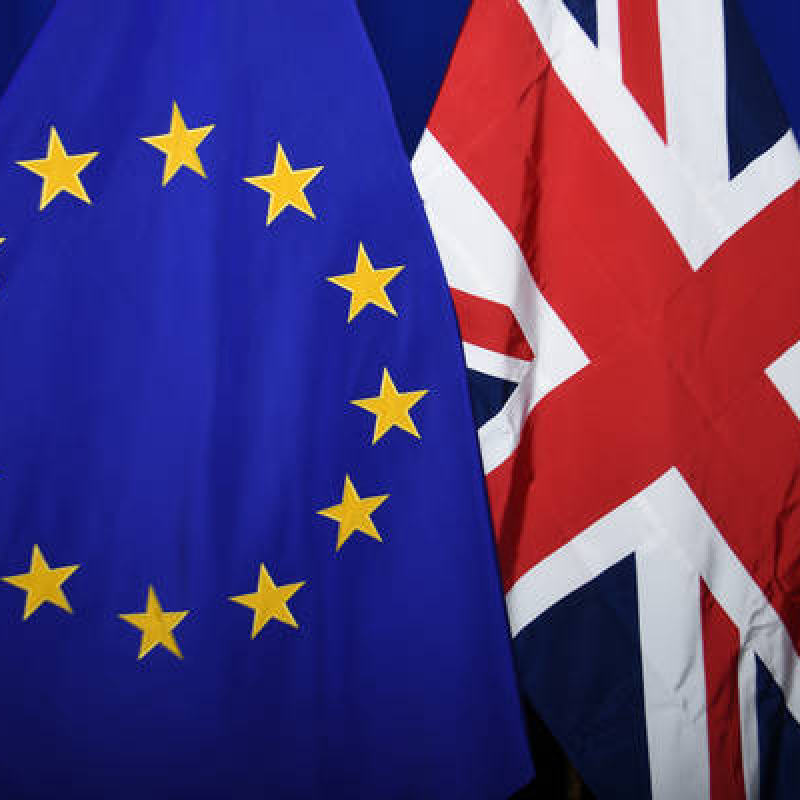 EU flag bandiera europea bandiera Gran Bretagna Europa Ue Regno Unito Brexit - fonte: EC