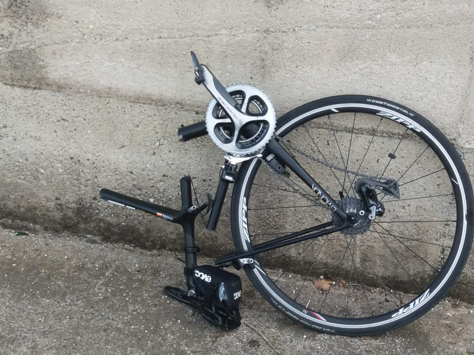 incidente davoli bicicletta con un morto caduto burrone
