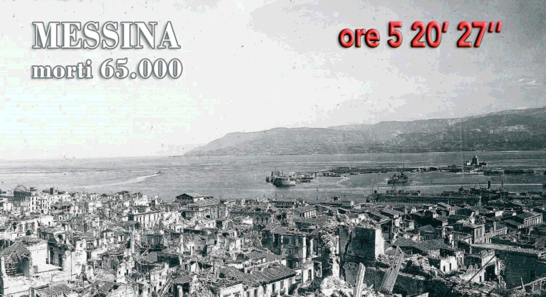 28 dicembre 1908 - Anniversario del terremoto di Messina