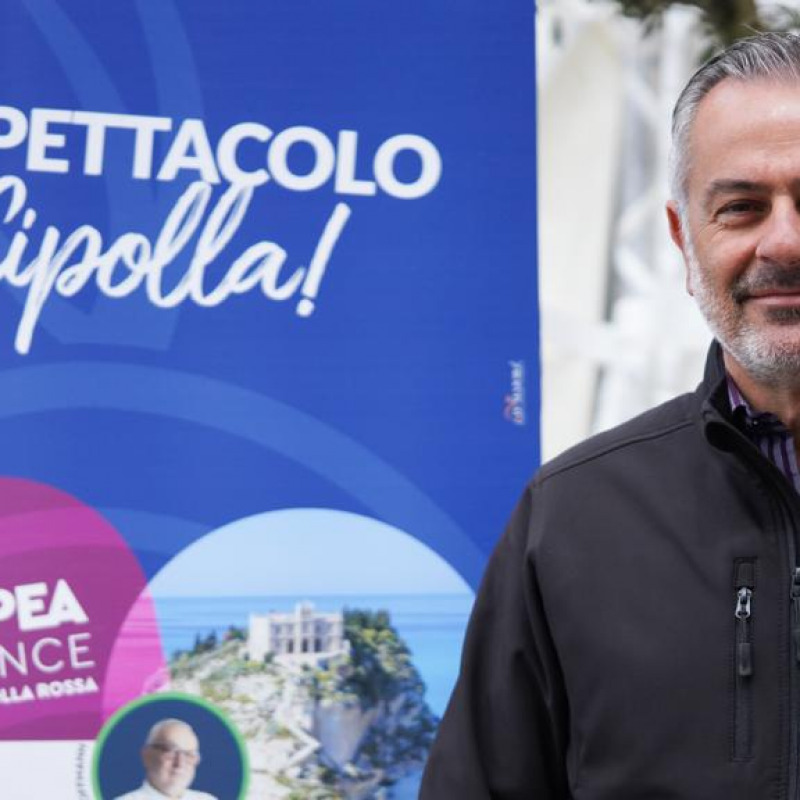 Il presidente del Consorzio della Cipolla Rossa di Tropea Calabria Igp, Giuseppe Laria