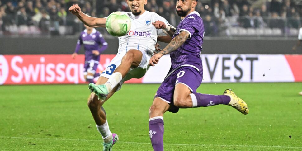 Conference League, la Fiorentina rimonta e batte il Genk 2 1: viola qualificati