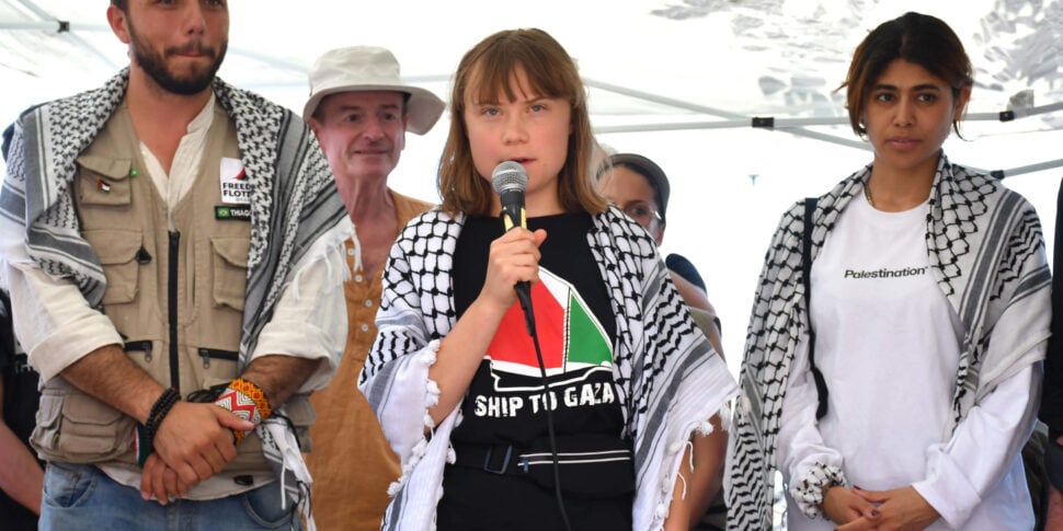 flotilla e veleni da israele greta thunberg maltrattata menzogne