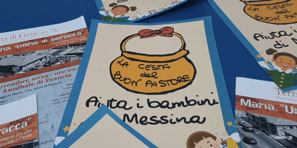 Cesta del Buon Pastore: un sostegno concreto al disagio infantile a Messina