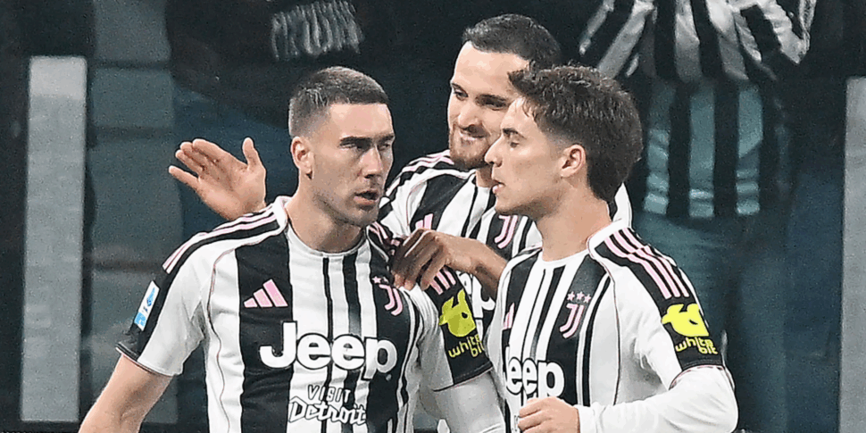 Serie A: Juve riecco i tre punti e... Vlahovic. Tris del Como al Verona, la Roma supera il Parma e primeggia