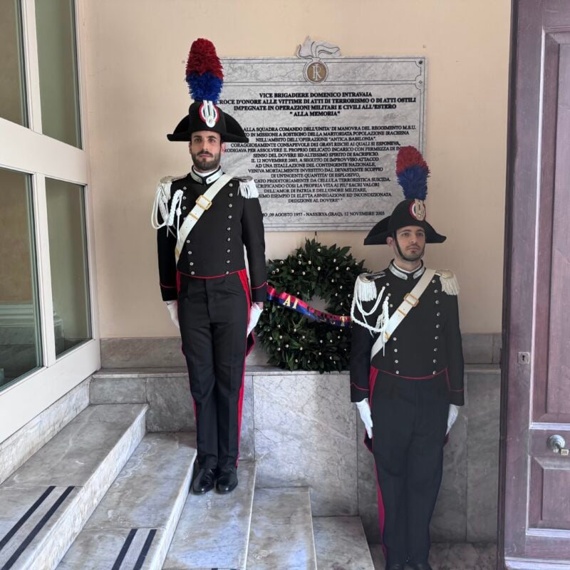 Palmi, cerimonia in ricordo dei caduti di Nassiriya: l’Arma dei Carabinieri non dimentica