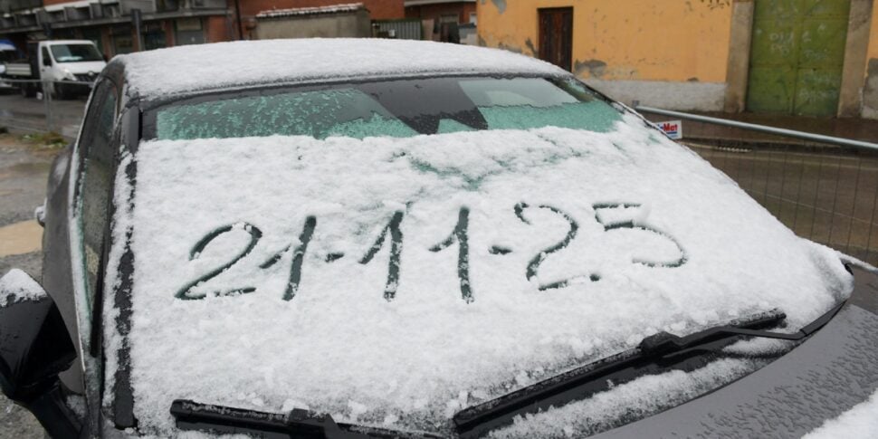 Freddo e neve sull
