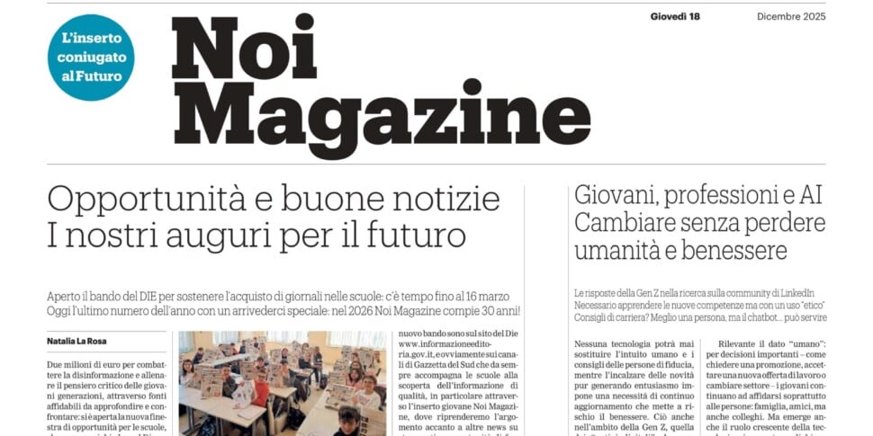 gli auguri tra buone notizie e opportunit224 per i giovani arrivederci al 2026 e happynoimagazine da Feedpress.me gli auguri tra buone notizie e opportunit224 per i giovani arrivederci al 2026 e happynoimagazine