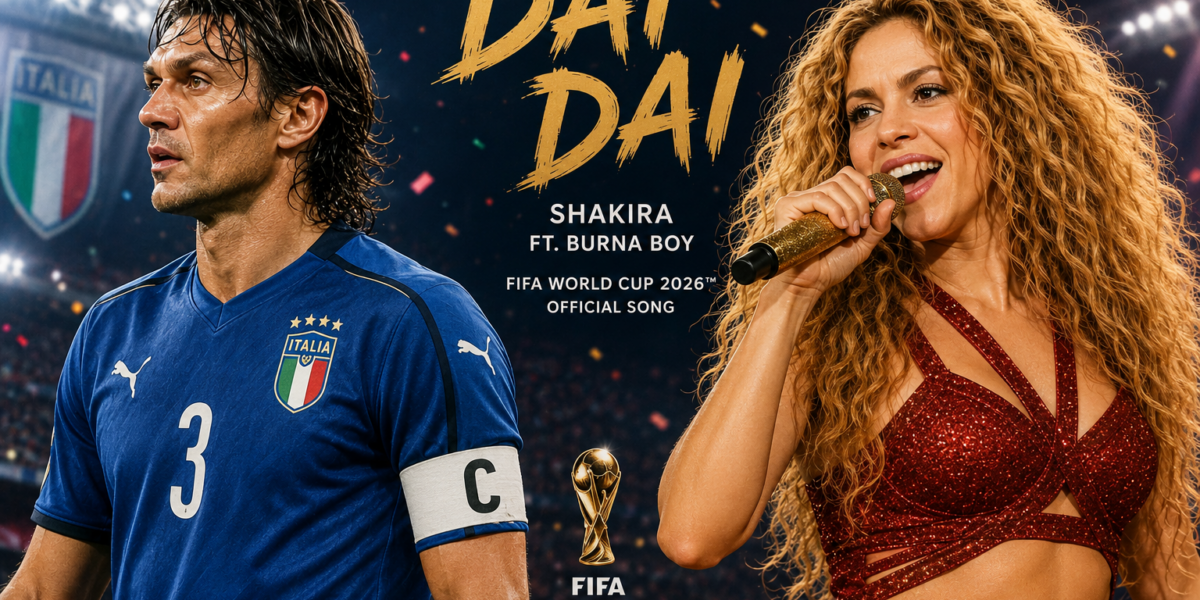 mondiali 2026 maldini nell8217inno ufficiale cantato da shakira l8217italia presente con una citazione da Feedpress.me mondiali 2026 maldini nell8217inno ufficiale cantato da shakira l8217italia presente con una citazione