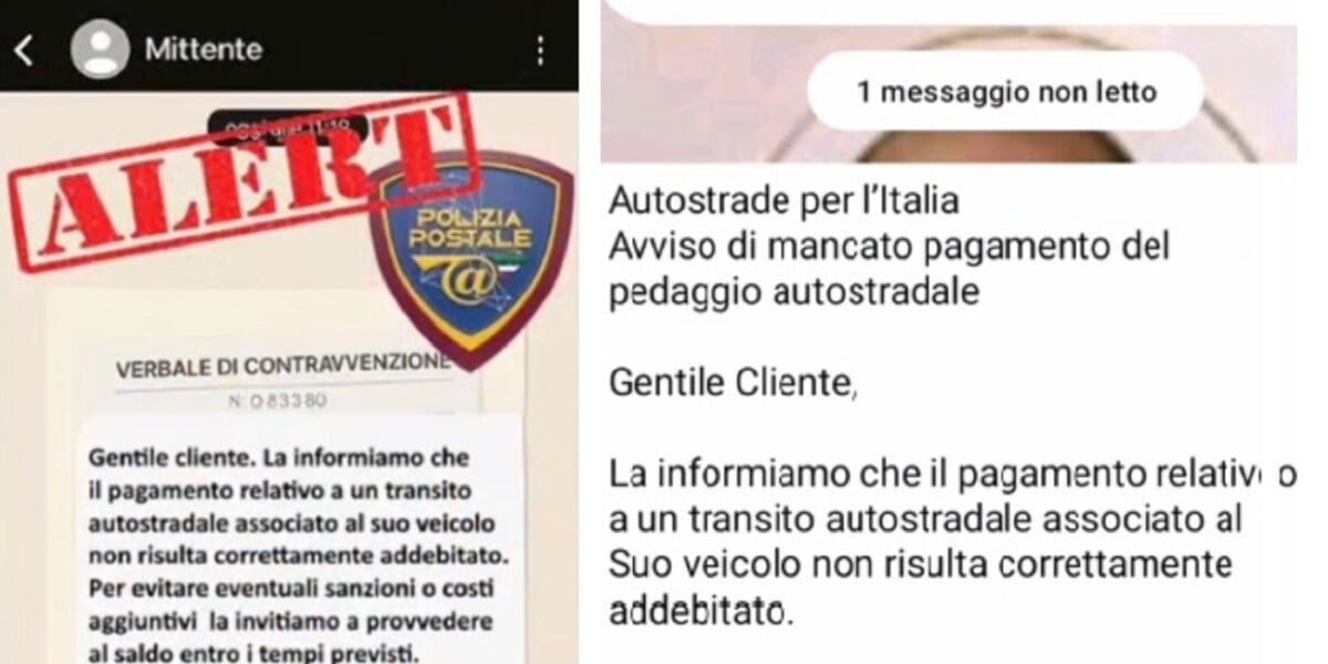 finto messaggio sul mancato pagamento del pedaggio in autostrada e una truffa da Feedpress.me finto messaggio sul mancato pagamento del pedaggio in autostrada e una truffa