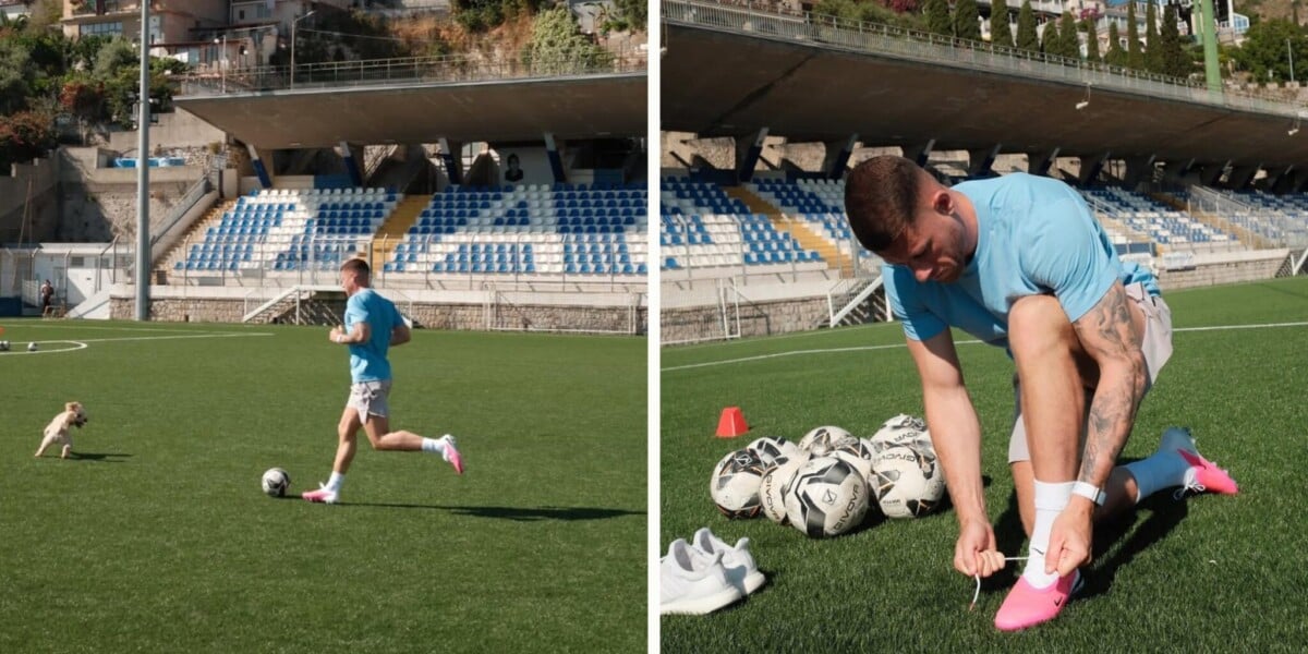 ross barkley sceglie taormina l inglese dell aston villa si allena al bacigalupo col cane da Gazzettadelsud.it ross barkley sceglie taormina l inglese dell aston villa si allena al bacigalupo col cane