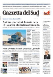 Protesta autotrasportatori a Messina, secondo giorno di blocco ai ...